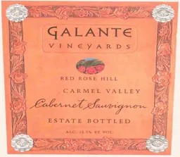 Galante Vineyards Red Rose Hill Cabernet Sauvignon