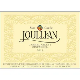 Joullian Vineyards Sias Cuvee Zinfandel