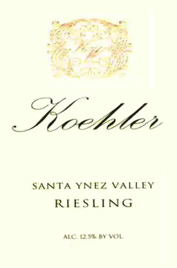 Koehler Winery Riesling