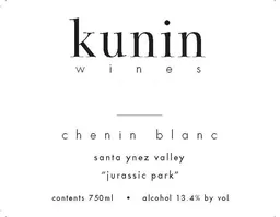 Kunin Jurassic Park Natural Chenin Blanc
