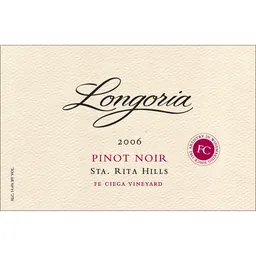 Fe Ciega Vineyard Pinot Noir