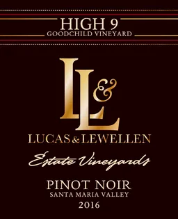 Lucas & Lewellen Vineyards High 9 Pinot Noir