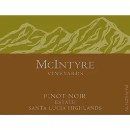 McIntyre Vineyards Santa Lucia Highlands Pinot Noir