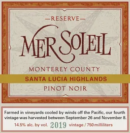 Mer Soleil Reserve Pinot Noir
