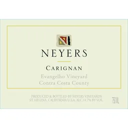Neyers Evangelho Vineyard Carignan