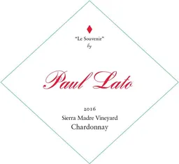 Paul Lato Wines Le Souvenir Sierra Madre Chardonnay