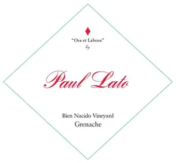 Ora et Labora Bien Nacido Vineyard Grenache