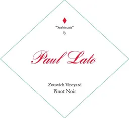 Paul Lato Wines Seabiscuit Zotovich Vineyard Pinot Noir
