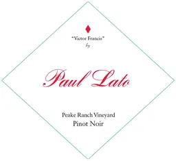 Victor Francis Peake Ranch Vineyard Pinot Noir