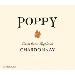 Poppy Santa Lucia Highlands Chardonnay
