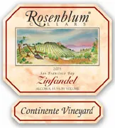 Continente Vineyard Zinfandel