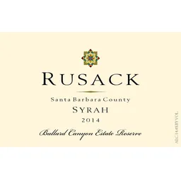 Rusack Ballard Canyon Estate Reserve Syrah