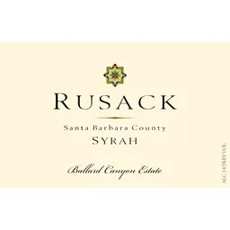 Rusack Ballard Canyon Estate Syrah