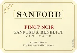 Sanford & Benedict Vineyard Pinot Noir