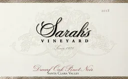Sarah's Vineyard Dwarf Oak Pinot Noir
