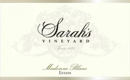 Sarah's Vineyard Madonne Blanc