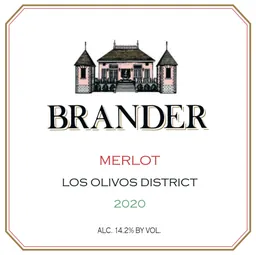 The Brander Vineyard Merlot