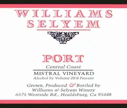 Mistral Vineyard Port