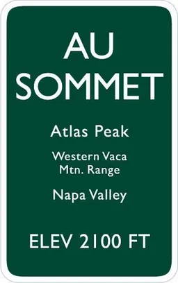 Au Sommet Winery Cabernet Sauvignon