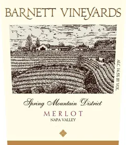 Barnett Vineyards Spring Mountain Merlot