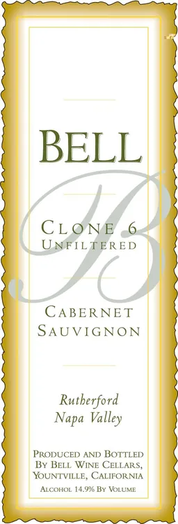 Bell Wine Cellars Clone 6 Cabernet Sauvignon