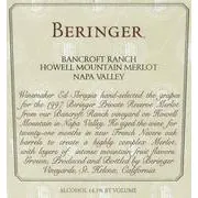 Bancroft Ranch Merlot Private Reserve