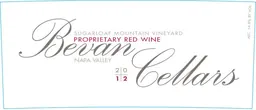 Bevan Cellars Sugarloaf Mountain Vineyard Proprietary Red