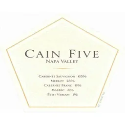 Cain Vineyard and Winery Cain Five