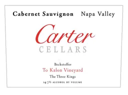 Carter Cellars Beckstoffer To Kalon The Three Kings