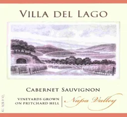 Villa del Lago Pritchard Hill Cabernet Sauvignon