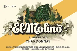 El Molino Winery El Molino Rutherford Chardonnay