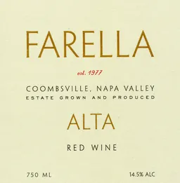 Farella Alta Red Blend