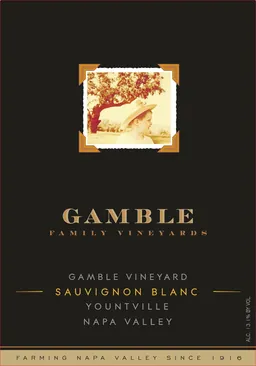 Gamble Family Vineyards Sauvignon Blanc