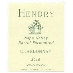 Barrel Fermented Chardonnay