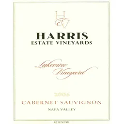 Heritage School Vineyards Lakeview Vineyard Cabernet Sauvignon