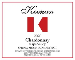 Keenan Spring Mountain Chardonnay
