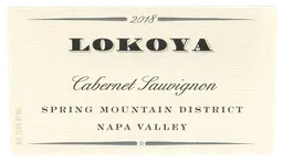 Lokoya Spring Mountain Cabernet Sauvignon