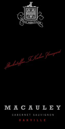 Macauley Beckstoffer To Kalon Cabernet Sauvignon