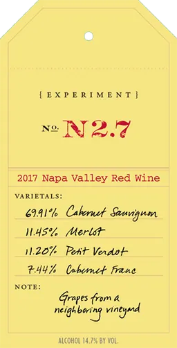 Experiment N.27 Red