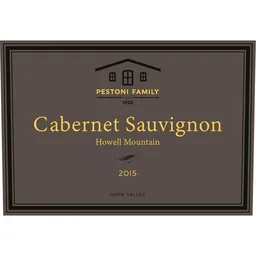 Pestoni Family Winery Pestoni Howell Mountain Cabernet Sauvignon
