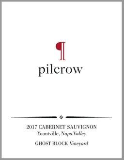 Pilcrow Ghost Block Cabernet Sauvignon