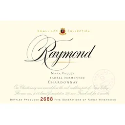 Small Lot Collection Barrel Fermented Chardonnay