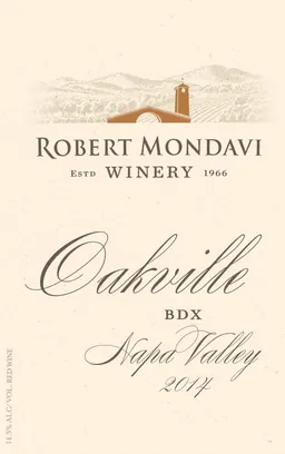 Oakville BDX Red Blend