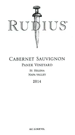 Rudius Panek Vineyard Cabernet Sauvignon