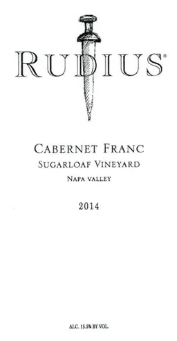 Rudius Sugarloaf Vineyard Cabernet Franc