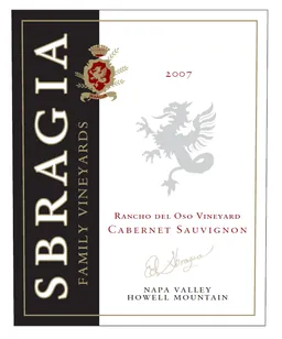 Sbragia Family Vineyards Rancho del Oso Cabernet Sauvignon