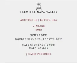 Double Diamond Rocky's Row Cabernet Sauvignon