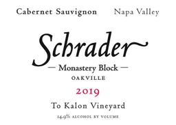 Monastery Block To Kalon Vineyard Cabernet Sauvignon