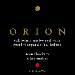 Sean Thackrey Orion Red Blend