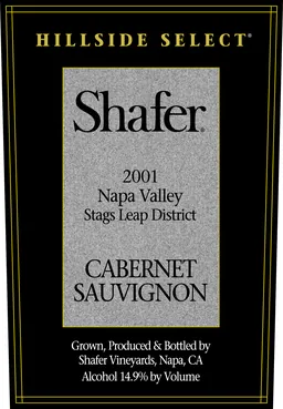 Shafer Vineyards Hillside Select Cabernet Sauvignon